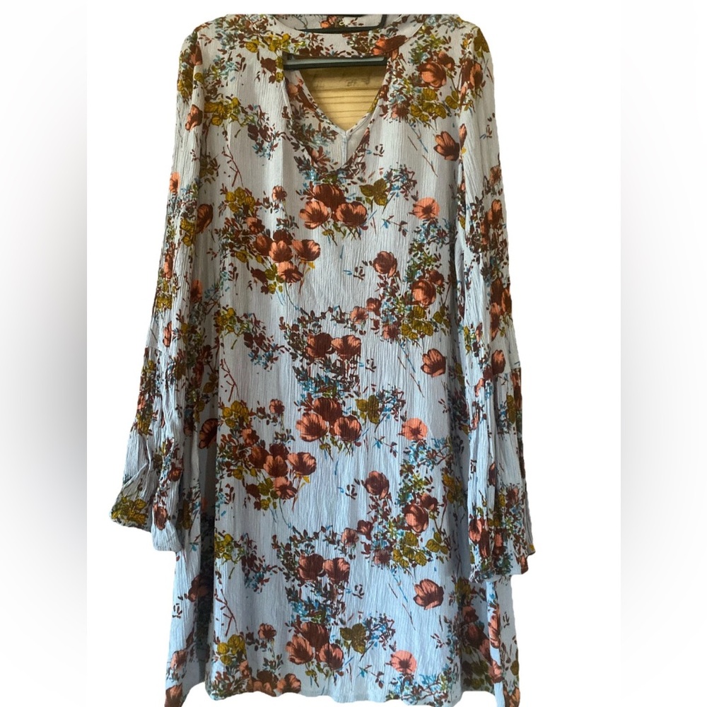 Mossimo Womens Bell-Sleeve Long-Sleeve Dress Size XSmall
